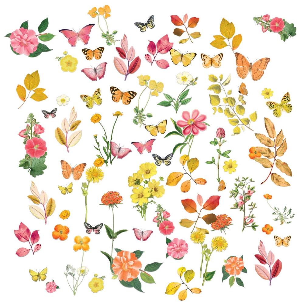 49 and Market Spectrum Sherbet STRAWBERRY LEMONADE Laser-Cut Elements Scrapbooksrus LasVegas Scrapbook Store