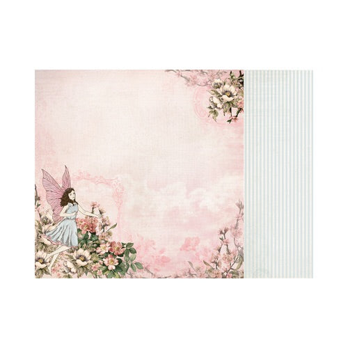 Kaisercraft Fairy Garden MYSTIFY 12"X12" Scrapbook Sheet Scrapbookrus