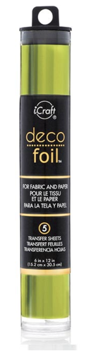 Thermoweb DECO FOIL Transfer Sheets 6"X12" 5pc