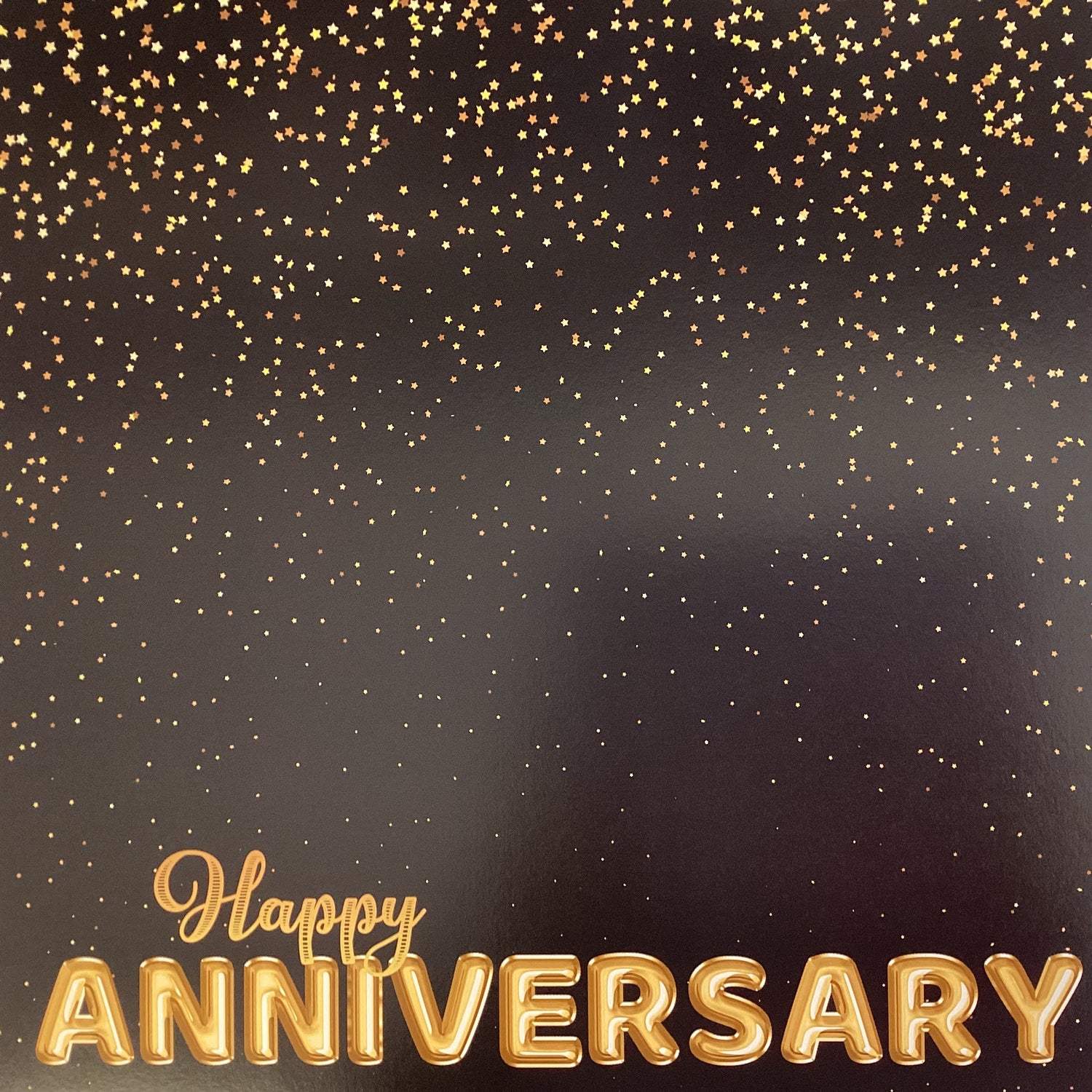 Happy Anniversary Balloons 12"X12" Scrapbook Customs Paper