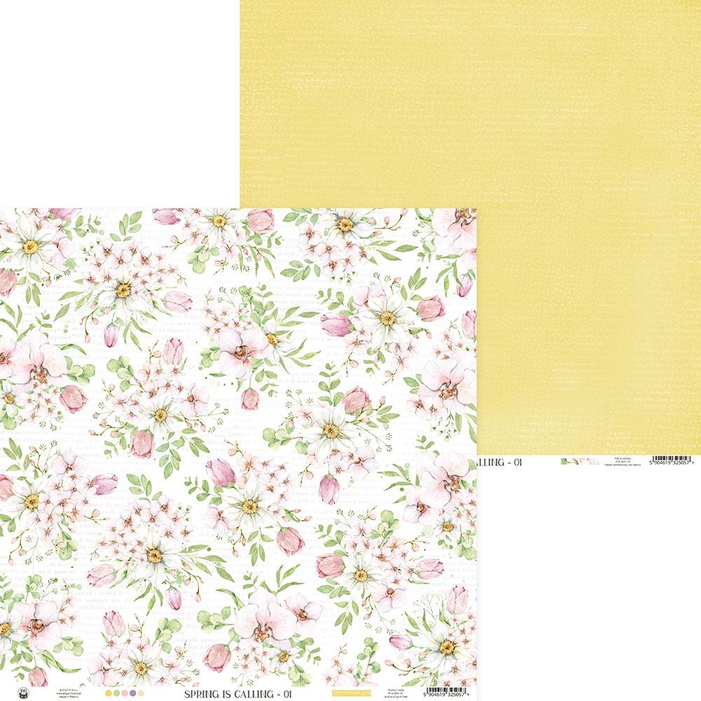 P13 SPRING IS CALLING 12"X12" Designer Paper Pack Pad Scrapbooksrus