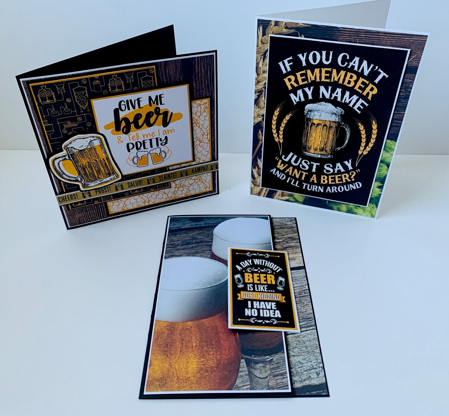 Reminisce BEER 30 THIRTY 12"X12" Scrapbook Kit 9pc Scrapbooksrus Store