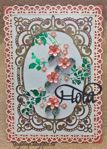 Elizabeth Craft HOLA GRACIAS Steel Cutting Die