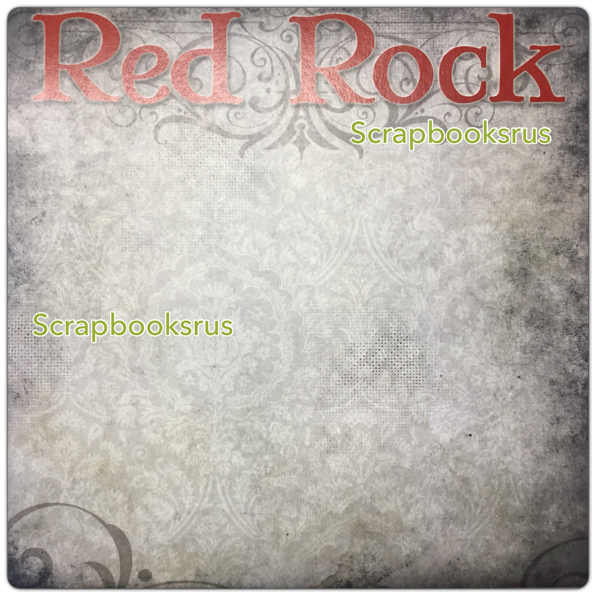RED ROCK KIT 12"X12" Travel Las Vegas Scrapbook Paper