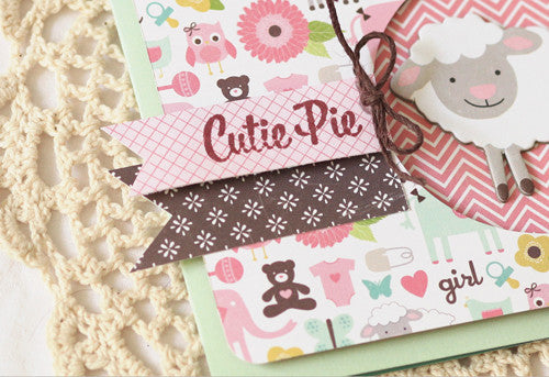 Echo Park Bundle Of Joy BABY GIRL 12"X12" Kit