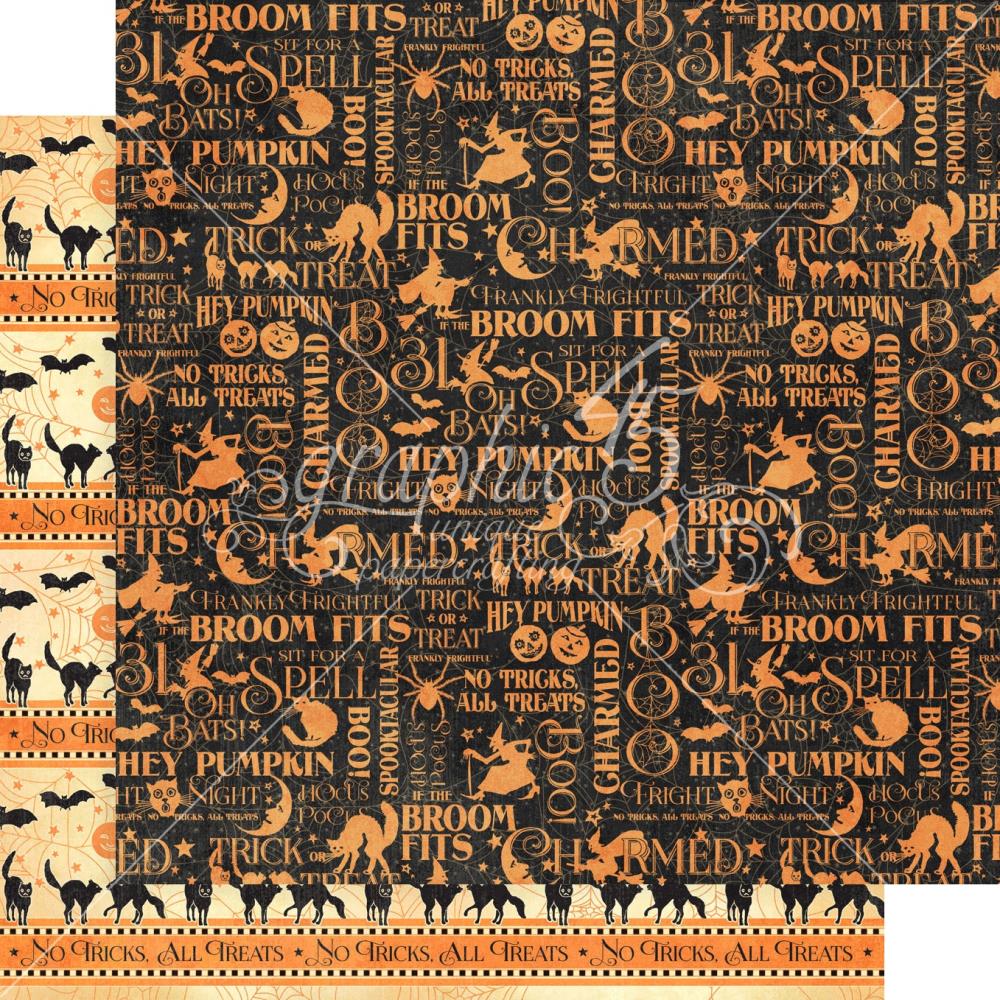 Graphic 45 CHARMED 12X12 Scrapbook Collection Pack