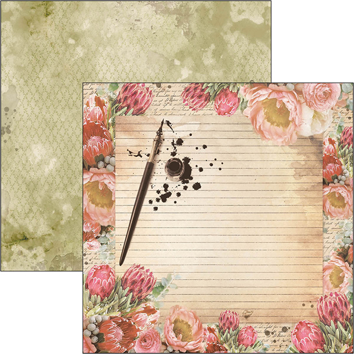 Ciao Bella THE MUSE Paper Pad 12 Sheets Scrapbooksrus