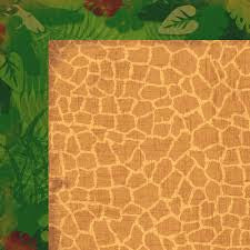 Moxxie ZOOFARI Collection 12"X12" Scrapbook Paper - Scrapbook Kyandyland