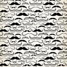 Scrapbook Customs MUSTACHE VINTAGE 12"X12" Paper
