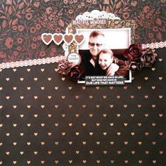Kaisercraft True Love MY FRIENDS 12"X12" Scrapbook Paper