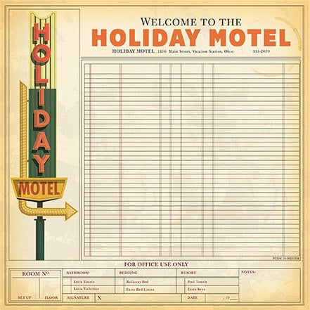 Carta Bella Are We There Yet? PIT STOP 12"x12" Paper Scrapbooksrus