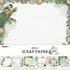 Studio Light Essentials WINTER GARDEN 12”x12” Scrap Scrapbook Paper