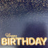 Gold Foil Balloons HAPPY BIRTHDAY 12"X12" Scrapbook Paper Scrapbookrus