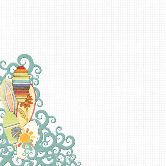 Fancy Pants Printed Transparency 12"X12" 1 Sheet - Scrapbook Kyandyland