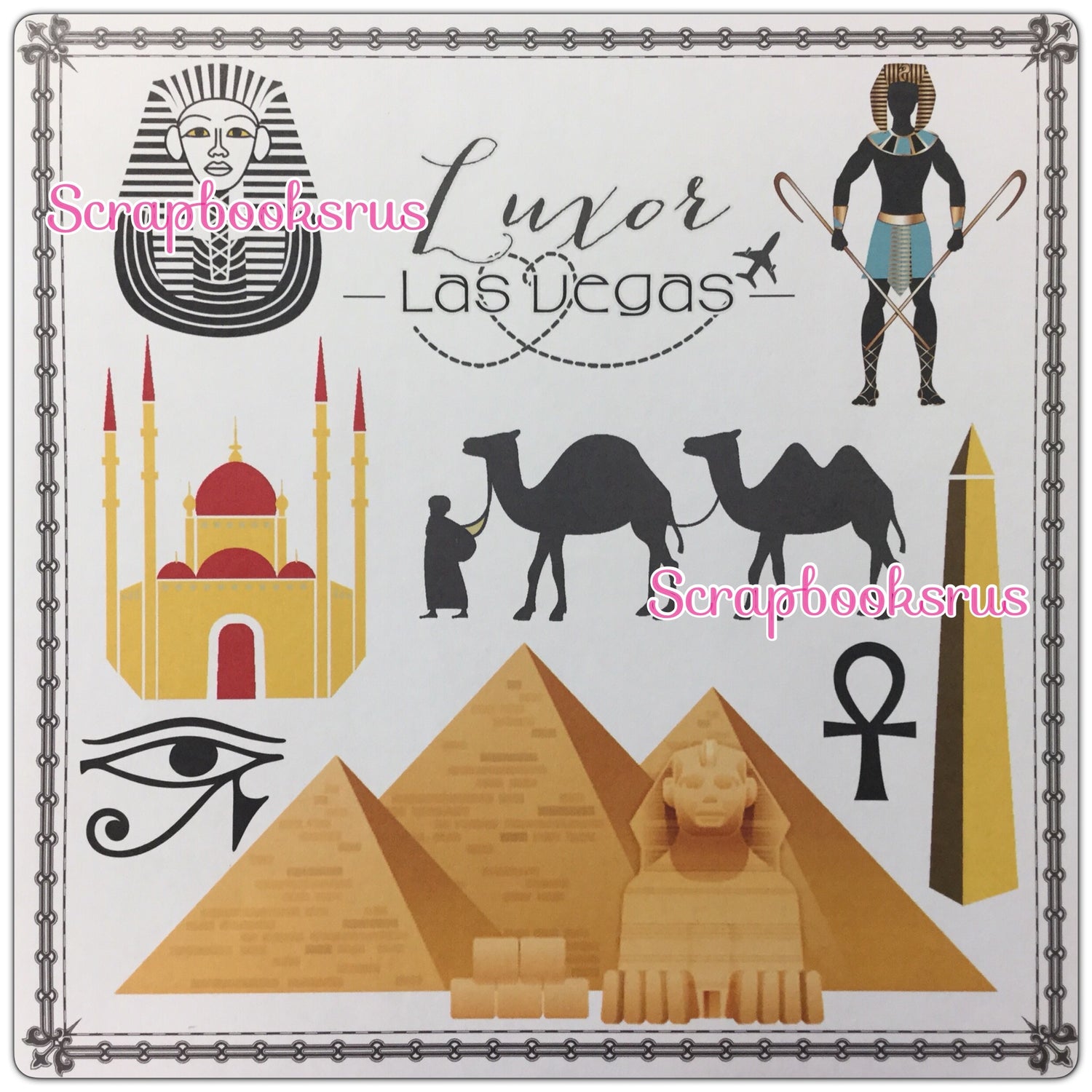 Luxor Memories Las Vegas 12x12 Scrapbooksrus Scrapbook Store