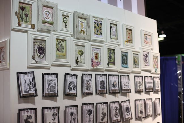 LaBlanche FLORAL HAIR DO 3"X4" Silicon Mounted Stamp