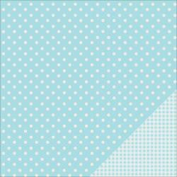 Pebbles Basic POLKA DOTS 12"X12" Cardstock Paper - Scrapbook Kyandyland