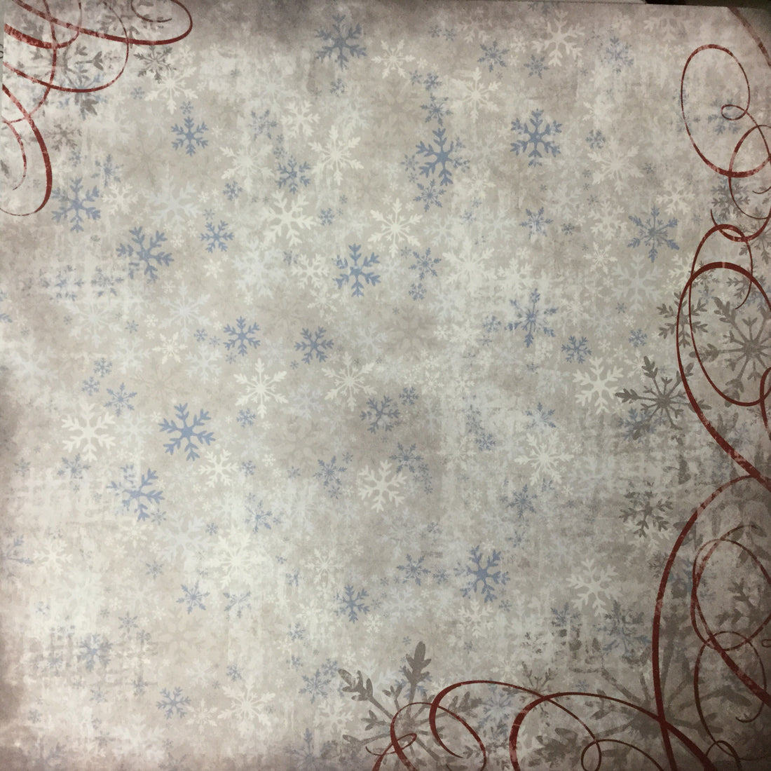 StoryTellers WINTER CHILL 12"X12" Cardstock Scrapbook Paper Scrapbooksrus