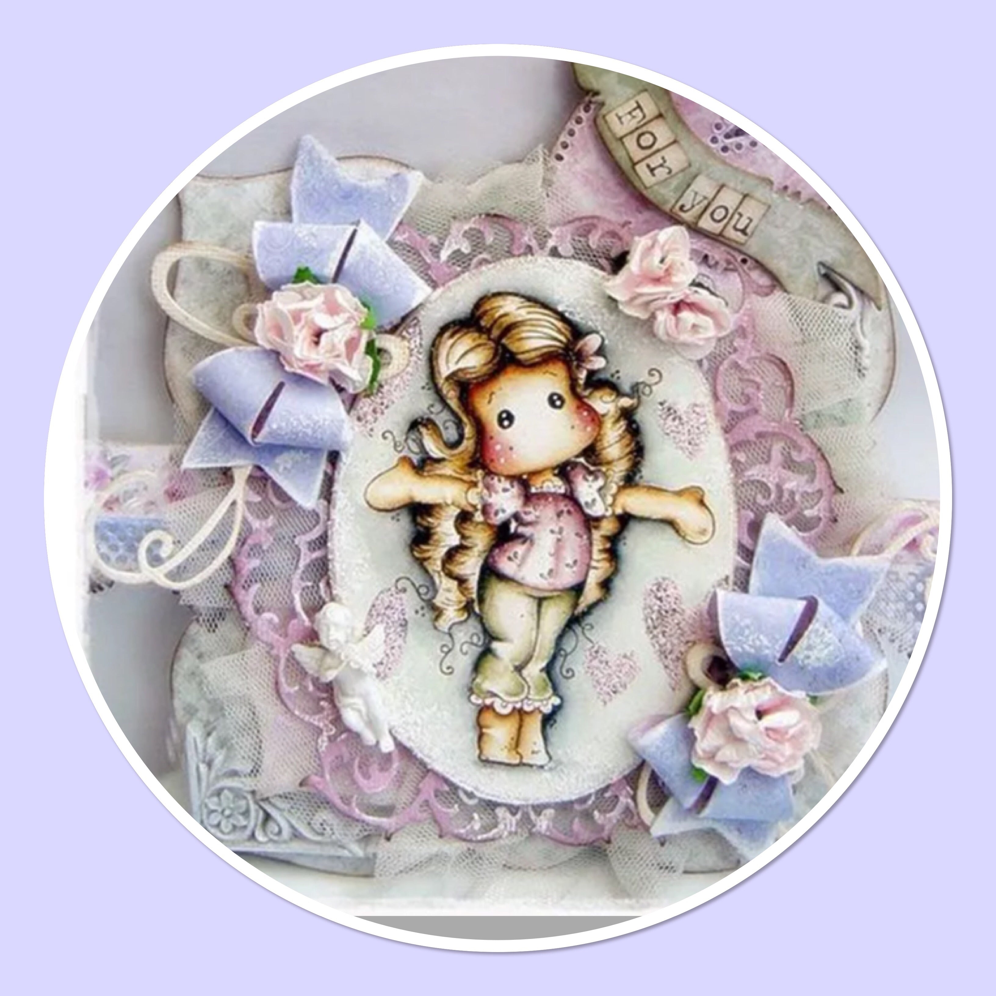 Magnolia TIPTOE TILDA Sample Scrapbooksrus