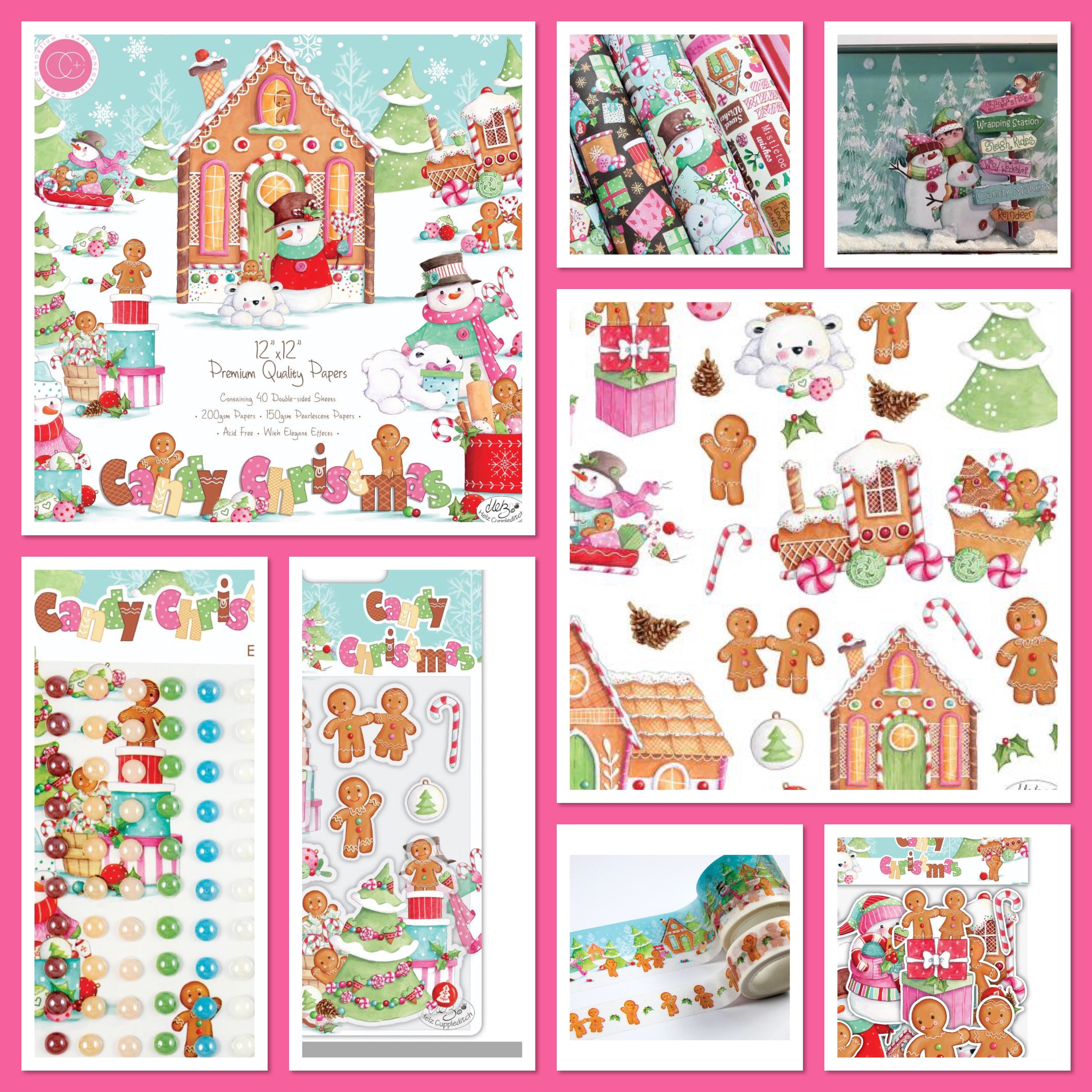 Craft Consortium Candy Christmas WASHI TAPE