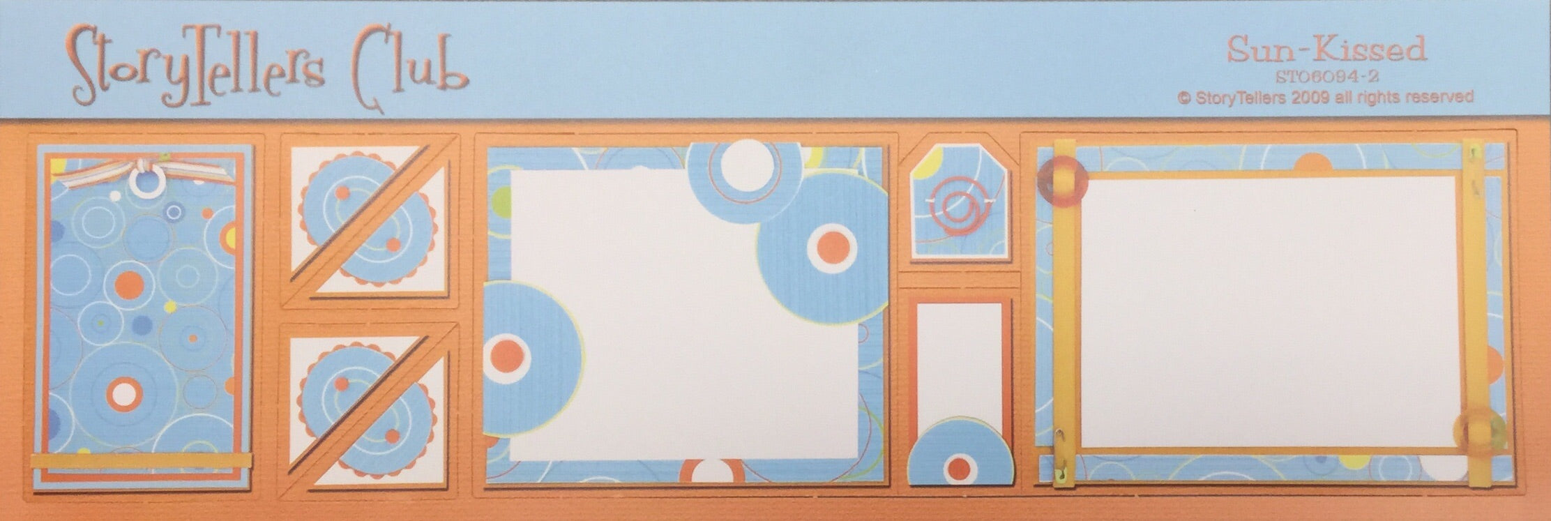 StoryTellers SUN KISSED 4-2 DIECUTS 3"X13" Scrapbooksrus