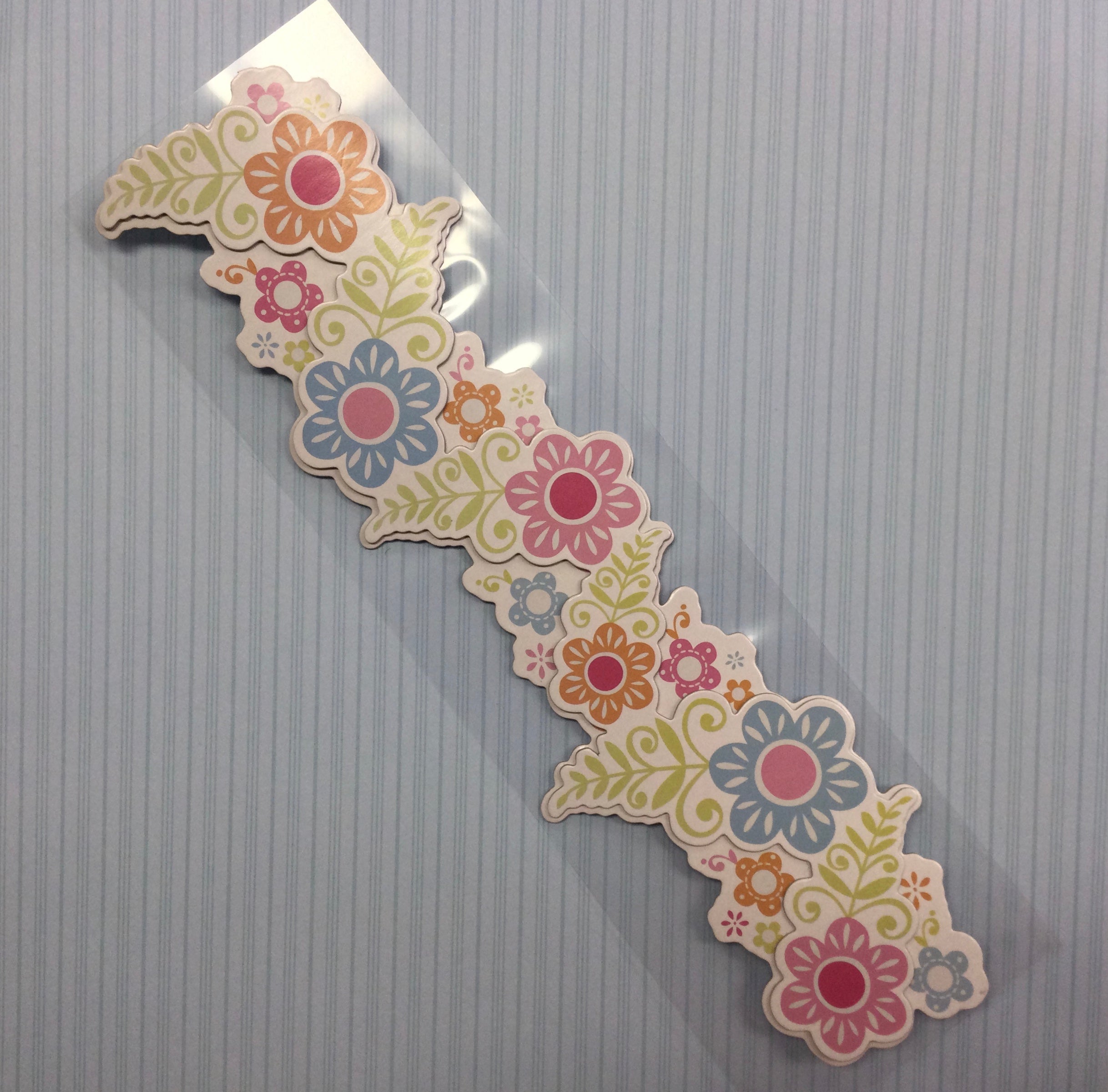 Colorbok SWEET BLOOMS Jumbo Chipboard Border