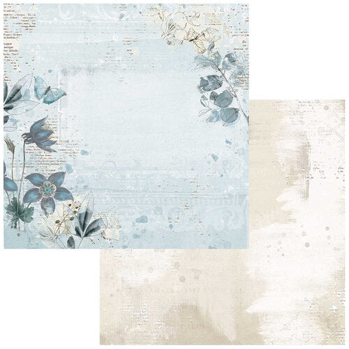 49 and Market Vintage Artistry SERENITY 12”X12” Scrapbook Collection Kit