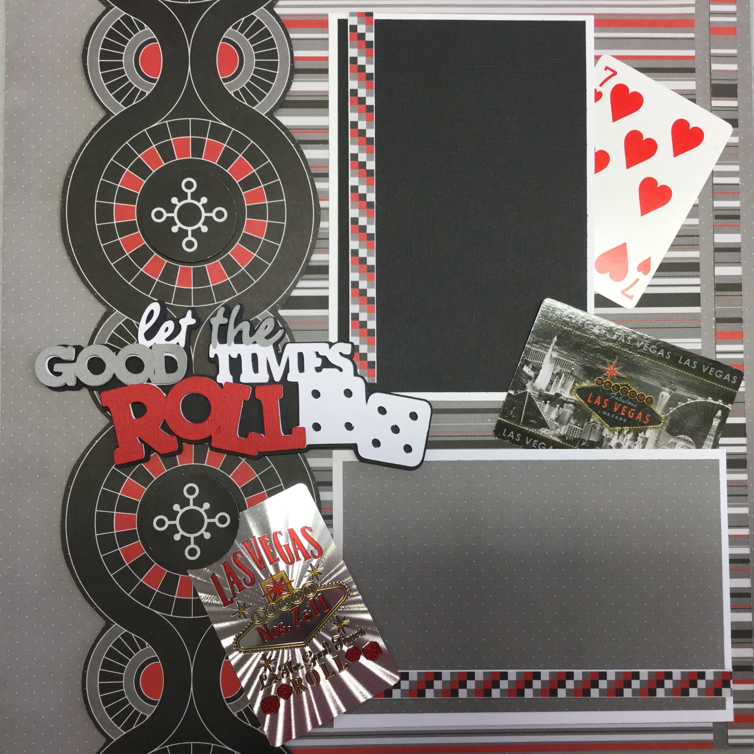 Page Kit LET THE GOOD TIMES ROLL 12"X12"