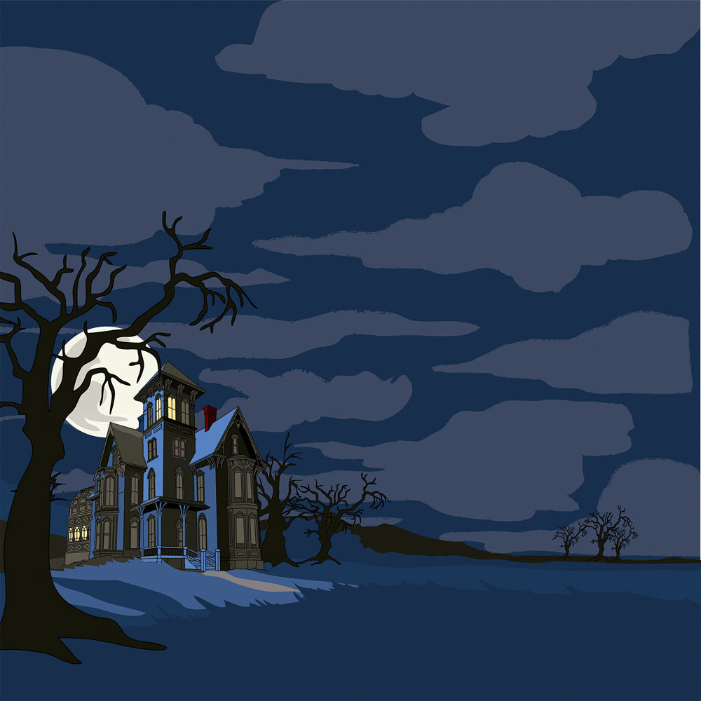 Carta Bella Hocus Pocus GONE BATTY 12"x12" Scrapbook Paper