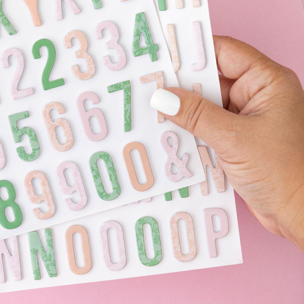 Thickers Maggie Holmes PARASOL AMOUR Foam Letter Stickers