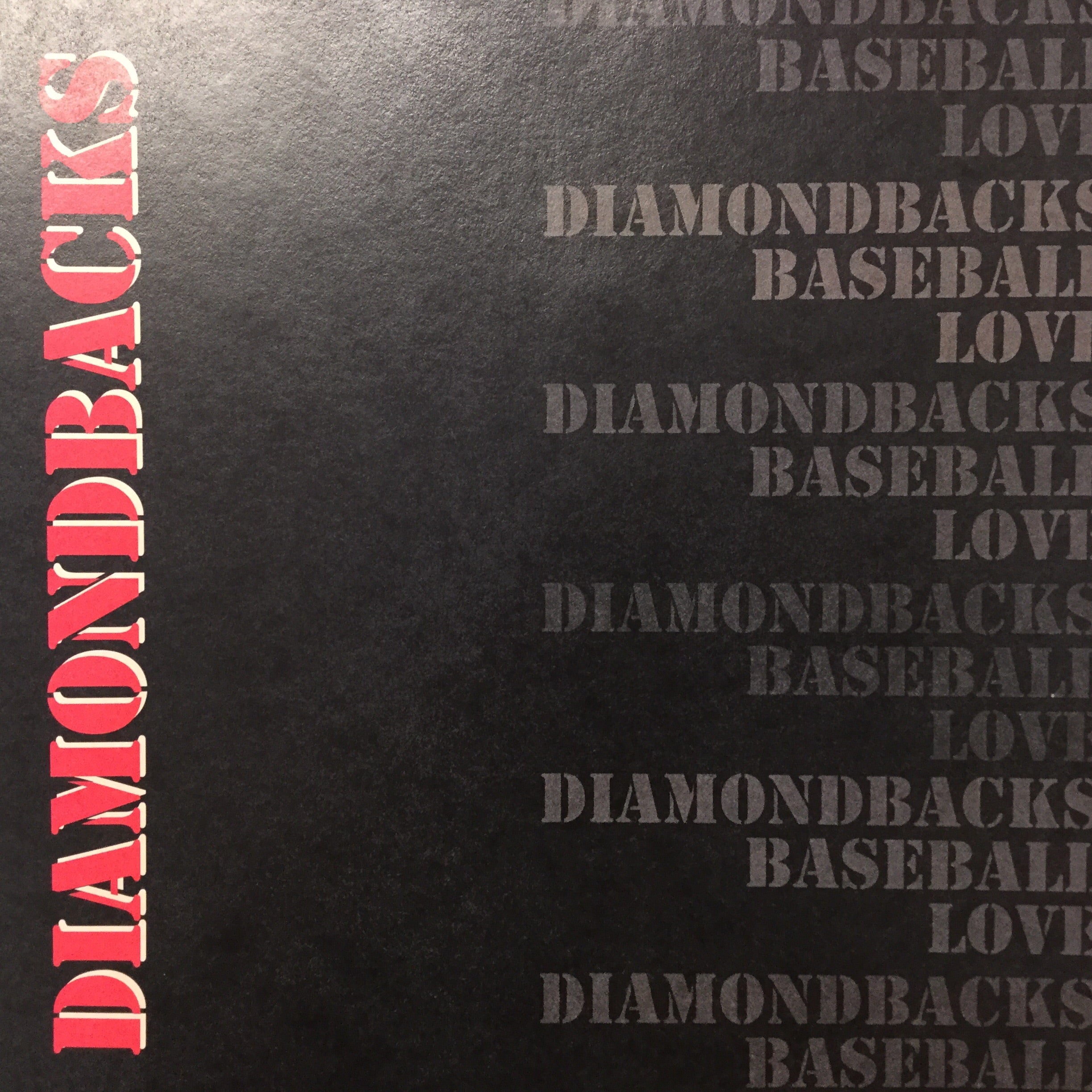 DIAMONDBACKS BASEBALL Pride Kit 12"X12" Scrapbook Paper