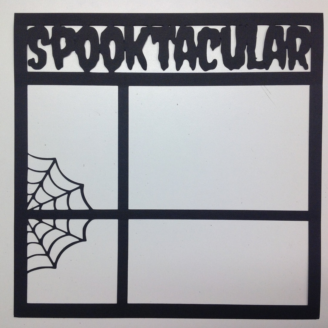 Page Frame SPOOKTACULAR Halloween 12&quot;X12&quot; Overlay