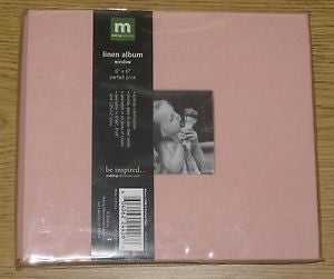 Making Memories Scrapbook PARFAIT PINK 9"X9" Leather Album