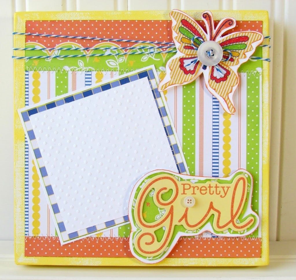 Jinger Adams Collection SWEET TART Chipboard 12"x12" 13 pc - Scrapbooksrus
