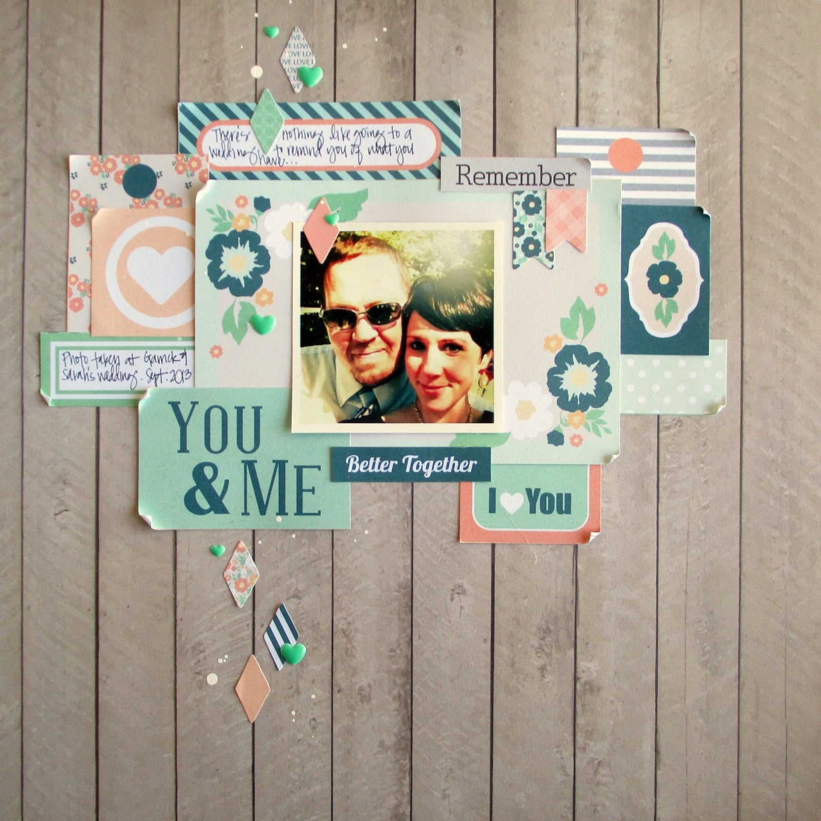 Chickaniddy DATE NIGHT Bundle Collection Kit 12"X12" 32 pc - Scrapbook Kyandyland