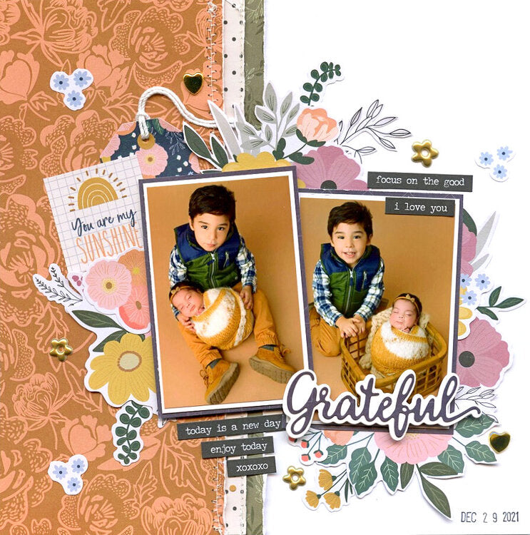 Jen Hadfield PEACEFUL HEART 12"X12" Paper Pad 48pc