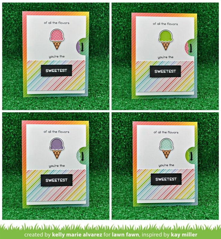 Lawn Fawn Sweetest Flavor @Scrapbooksrus Las Vegas