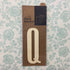Scrapbooksrus Papermania Bare Basics Wooden Adhesive LETTER Q Wood Scrapbooksrus