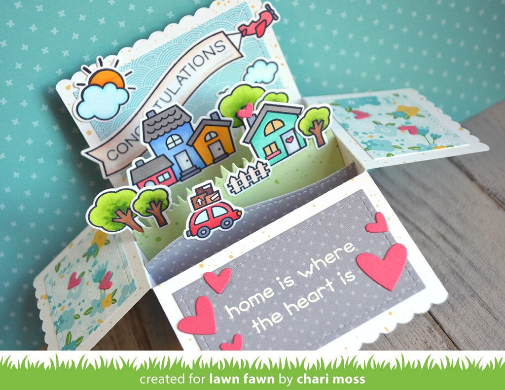 Lawn Fawn SIMPLY CELEBRATE SPRING Clear Stamps 4"X6" Scrapbooksrus