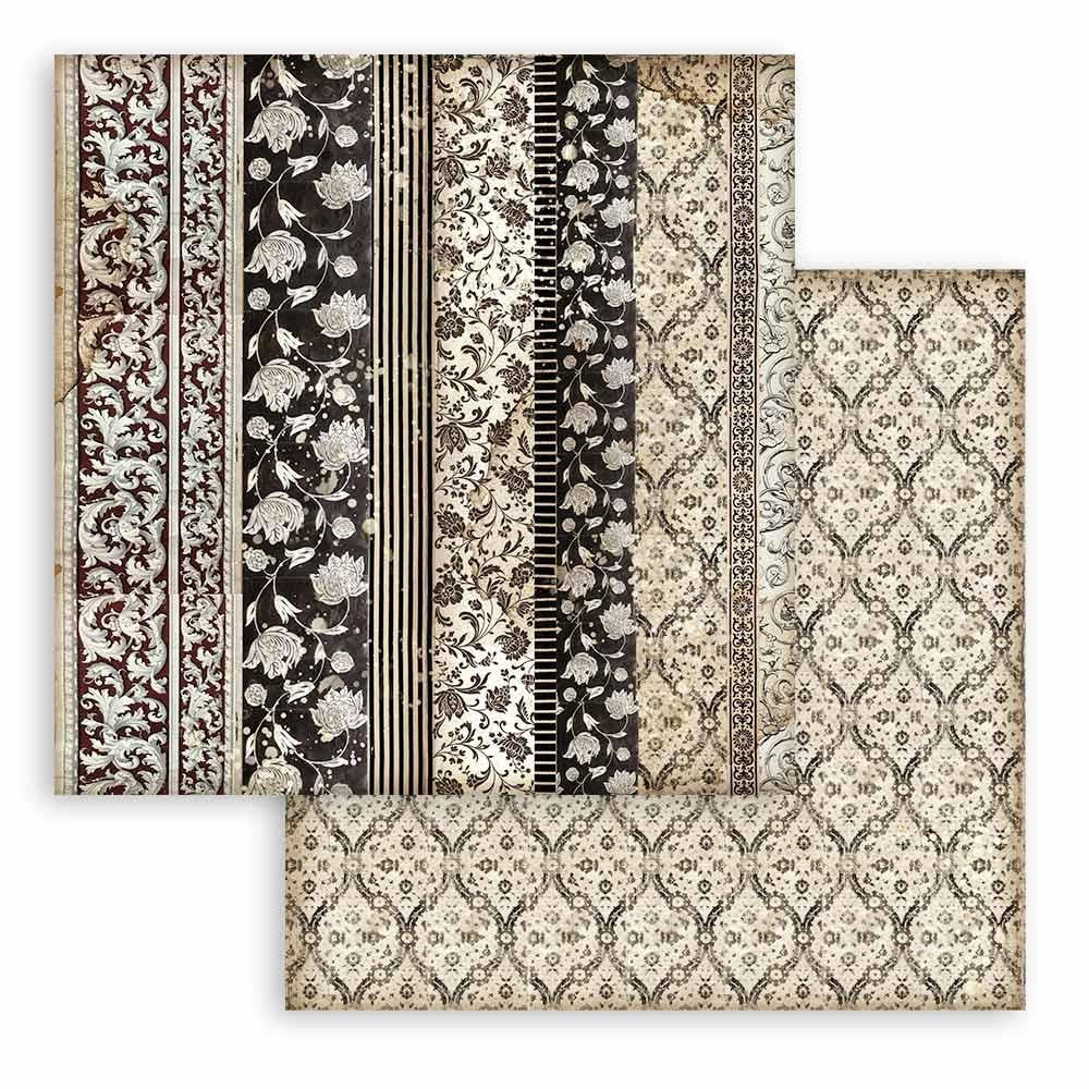 Stamperia Maxi Backgrounds DESIRE 12"X12" Scrapbook Paper Pack Scrapbooksrus