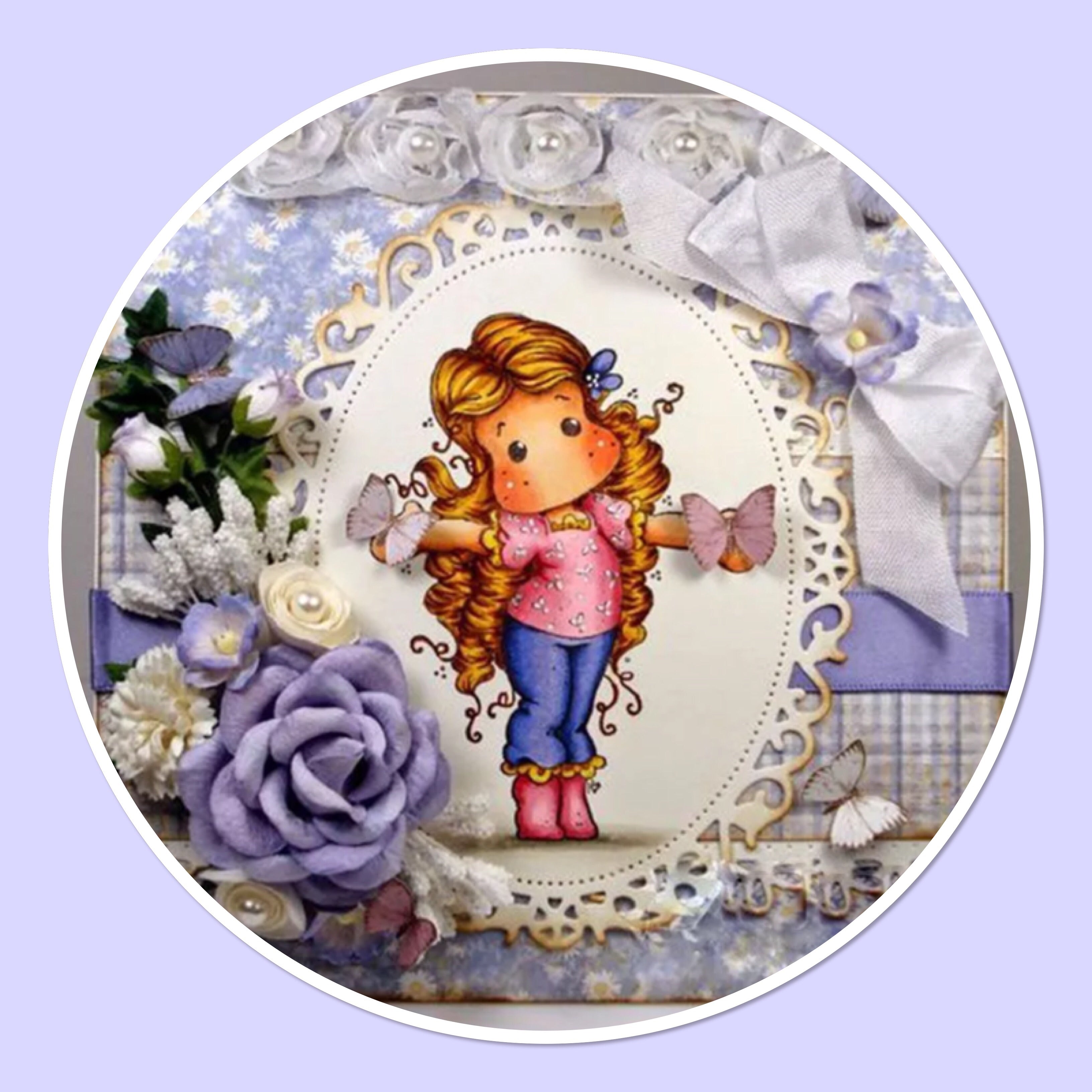 Magnolia TIPTOE TILDA Sample Scrapbooksrus