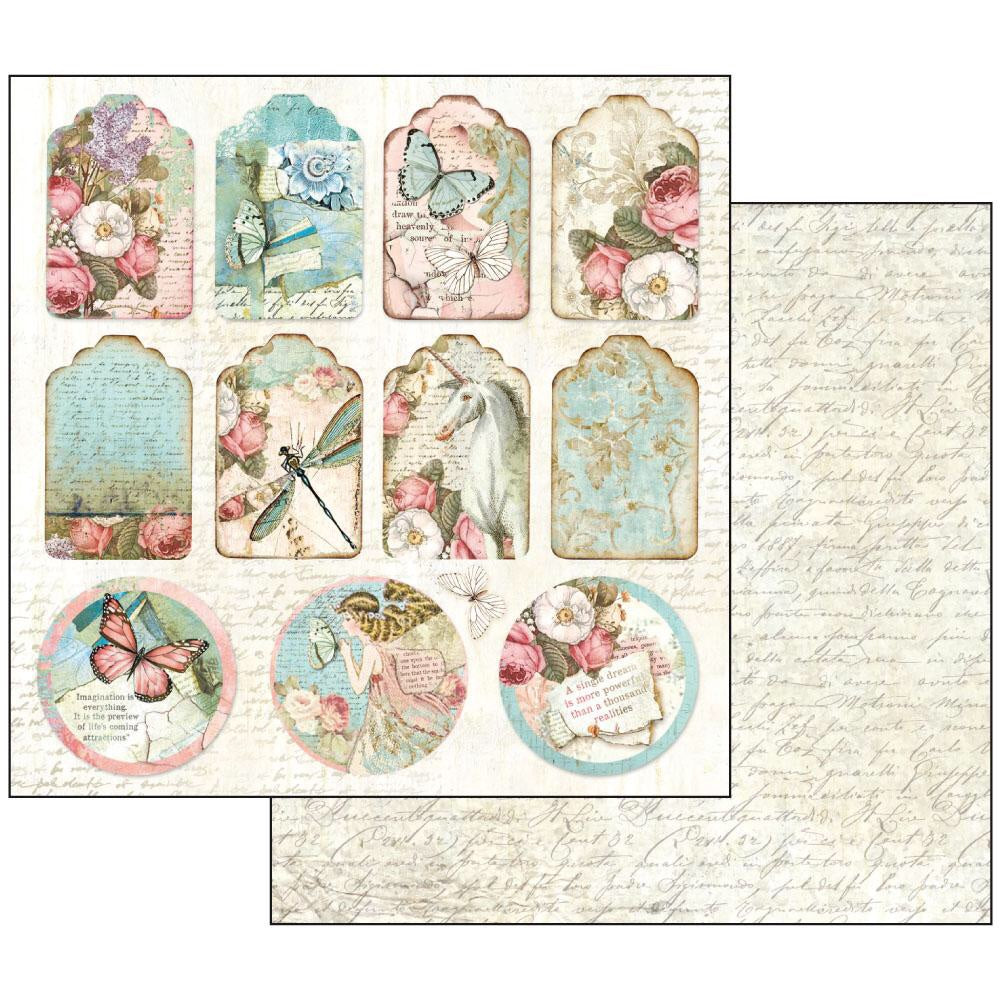 Stamperia WONDERLAND 12"X12" Scrapbooking Paper Pad
