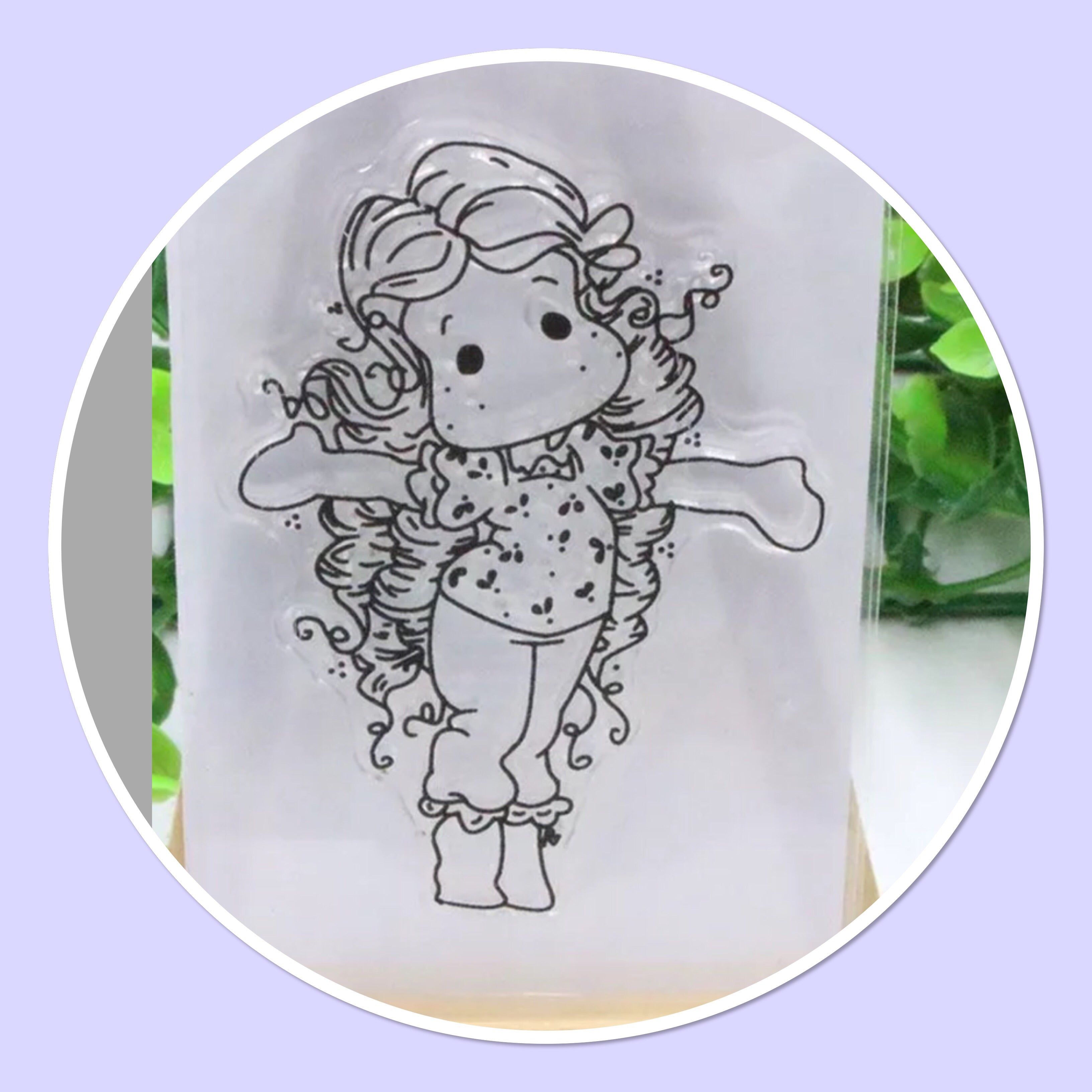 Magnolia TIPTOE TILDA Clear Acylic Stamp & Die Set