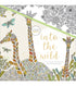 Kaisercraft INTO THE WILD Adult Coloring Book 40pc Scrapbooksrus