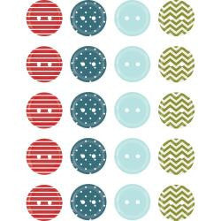 Imaginisce TRAVEL Perfect Vacation Buttons 20pc - Scrapbook Kyandyland