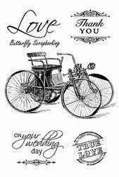 KaiserCraft ON THIS DAY Clear Acrylic Stamps 4"X6" 5 pc - Scrapbook Kyandyland