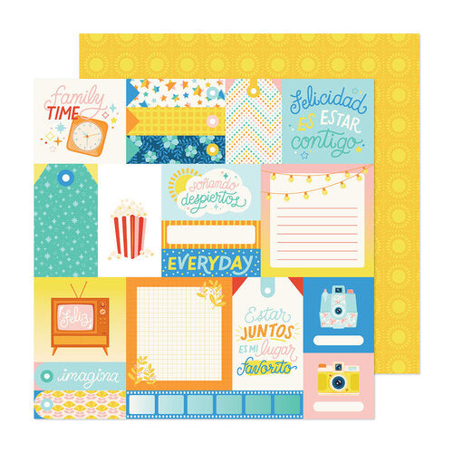 Obed Marshall ESPECIAL 12"X12" Paper Pad 48pc Spanish Scrapbooksrus