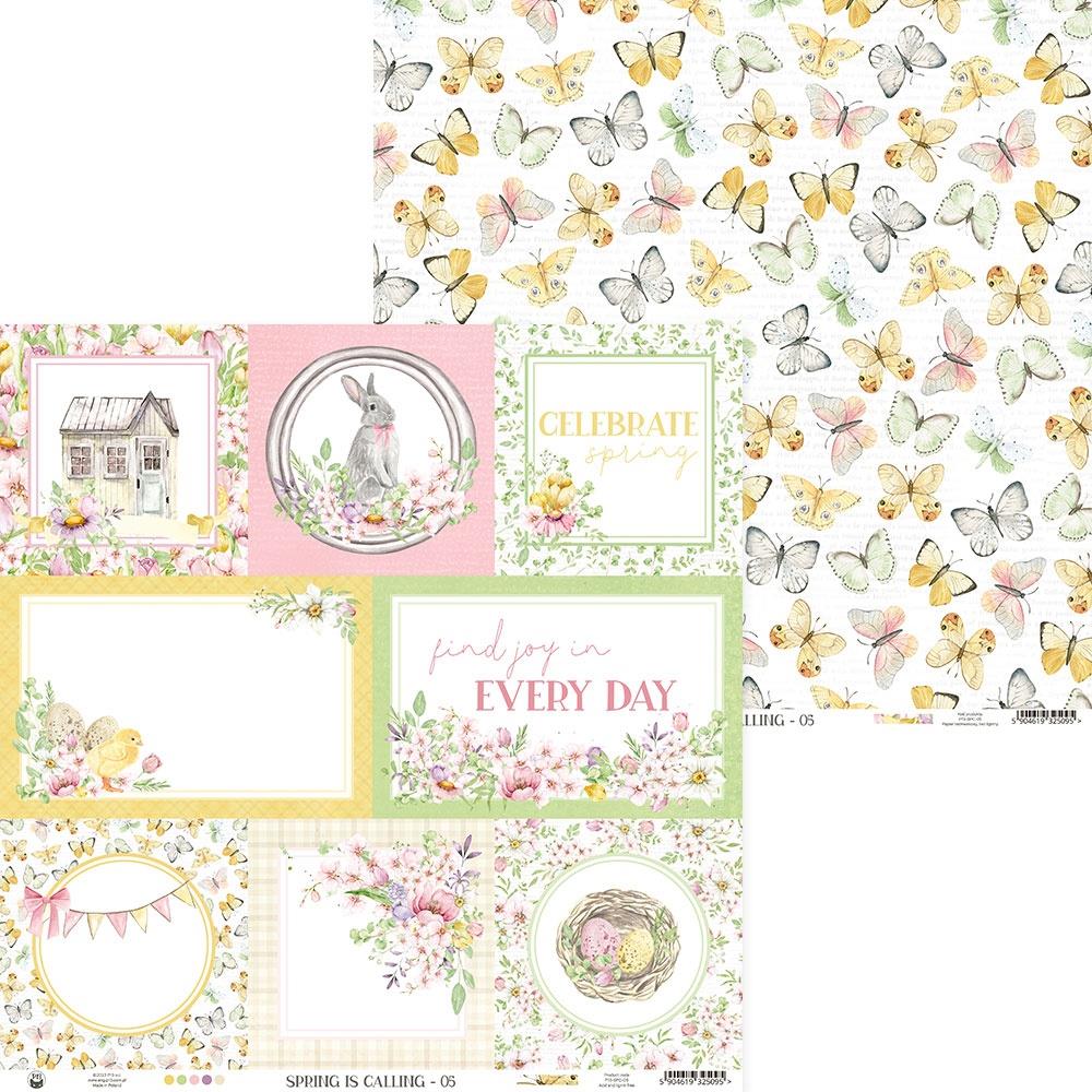 P13 SPRING IS CALLING 12"X12" Designer Paper Pack Pad Scrapbooksrus