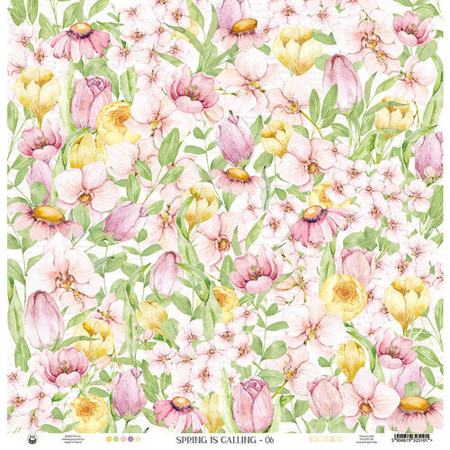 P13 SPRING IS CALLING 06 12"X12" Scrapbook Paper