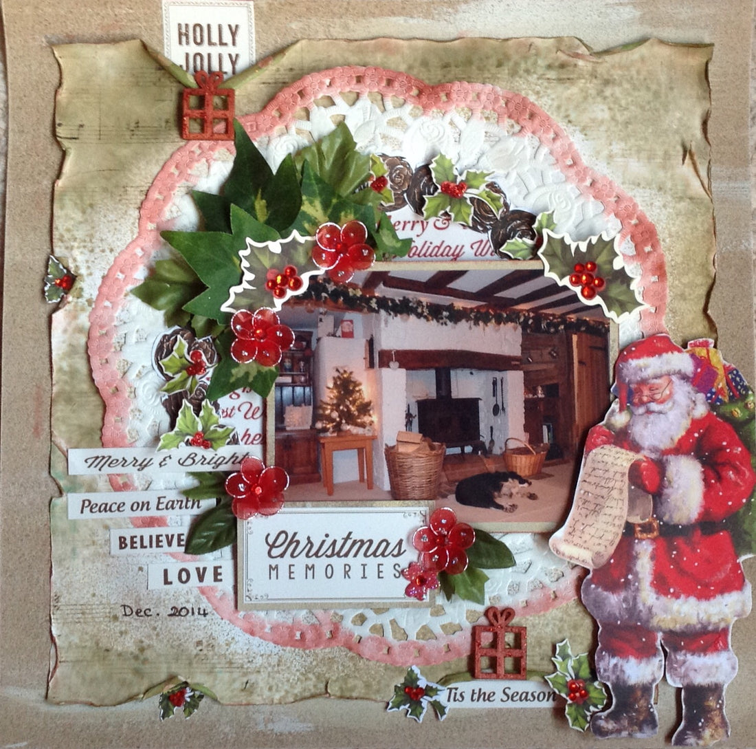 Kaisercraft SILENT NIGHT 12"X12" Cardstock Sticker Sheet Scrapbooksrus